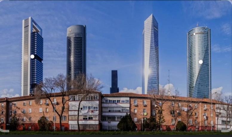 Chamartin De Frente A 4 Torres Appartement Madrid Buitenkant foto